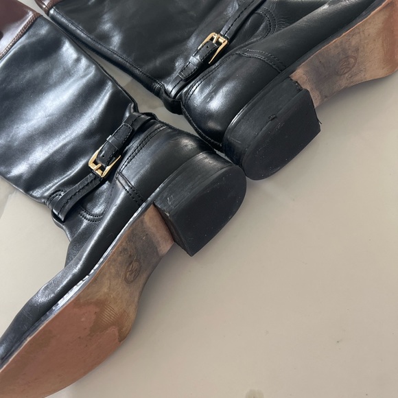 Michael Kors Leather Boots - Picture 2 of 4